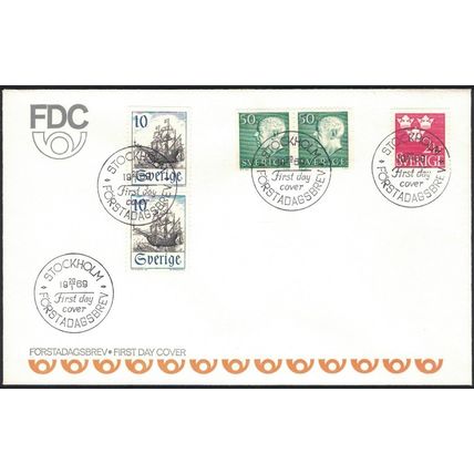 Sweden - FDC 20/1 1969 Bruksmärken *ILLUSTRATED - VIGNETTE 1*
