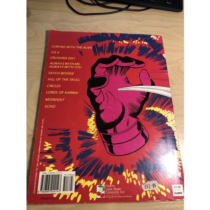 Joe Satriani - Surfing with the Alien. Guitar Tablature sheet music 1988