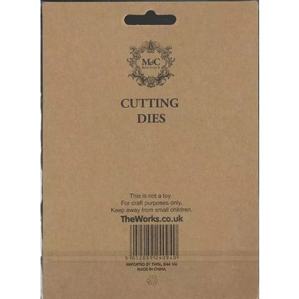 M&C Boutique. Alphabet Die Set. Die Cutting Cardmaking Scrapbooking Crafts