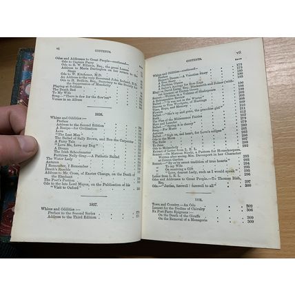 RARE* 1871 "THE WORKS OF THOMAS HOOD" VOLUME 5 ANTIQUE BOOK (P4)