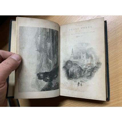 1836 PROSE WORKS OF SIR WALTER SCOTT - TALES GRANDFATHER SCOTLAND BOOKS (P8)