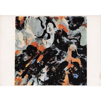 James Brooks Boon Tate Gallery Painting Postcard