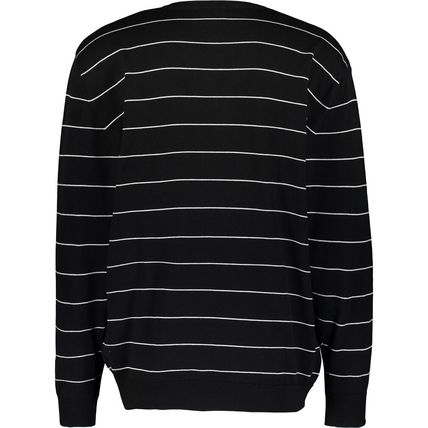 LACOSTE Stripe V-Neck Jumper BNWT