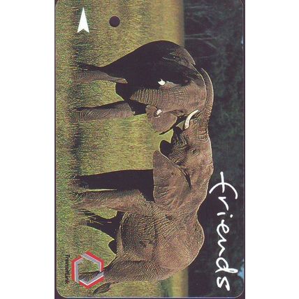 Friends 2 Elephant S'pore Transitlink Train/Bus Card