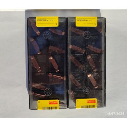 SANDVIK N123H2-0500-RO 1125 CoroCut 1-2, 1box=10pcs New