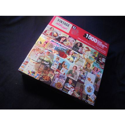 KELLOGG'S CEREAL Giant 1500 Piece PUZZLE!! 2019!! $30.00 Shipped!!