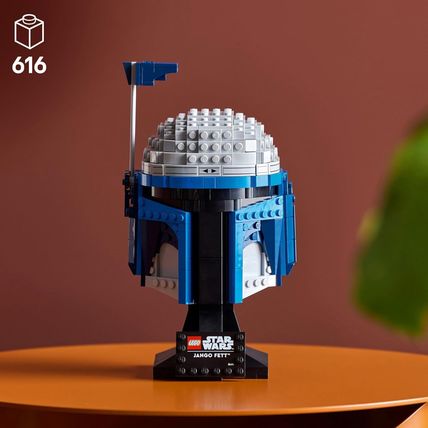 LEGO Star Wars Jango Fett Helmet - DIY Model Kit for Adults 18+ - Collectible Bu
