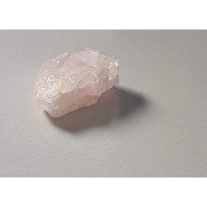 Raw unpolished rose quartz *