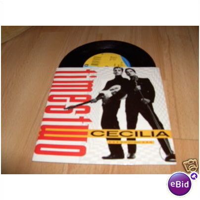 times two,cecilia. 1988 7" p/s.reprise, w 7756