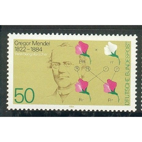 Germany 1984 - SG2049 - Death Cent of Gregor Mendel - Geneticist (unused)