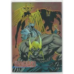 WILDSTORM card C 8 WARGUARD ( 1994)