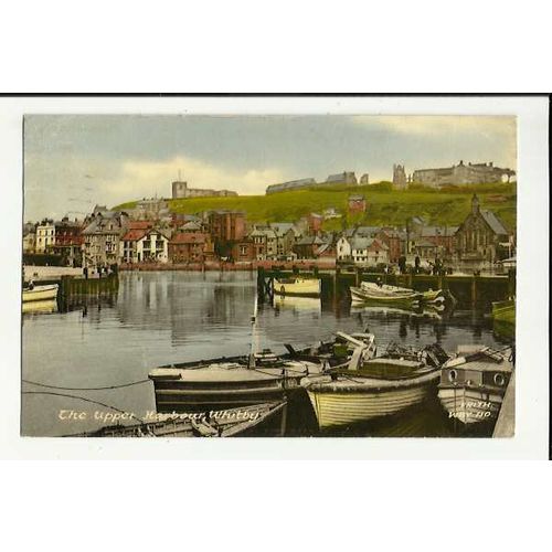 Yorkshire WHITBY Upper Harbour Postcard by Frith (WBY.40)