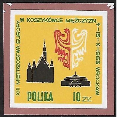 Mi 1424: European Sport Postage Stamp Exhibition, Wroclaw.