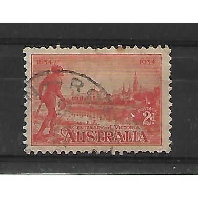 Australia.SG147 2d Melbourne and R.Yarra.Fine Used.July20