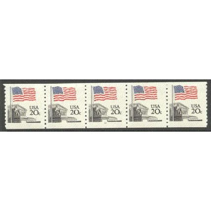 1895a 20c U.S. Flag Fine MNH SG PNC 12/5 V0152
