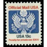 O129 13c Eagle Fine MNH G0535