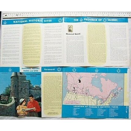 1957 National Historic Parks & Sites, Quebec