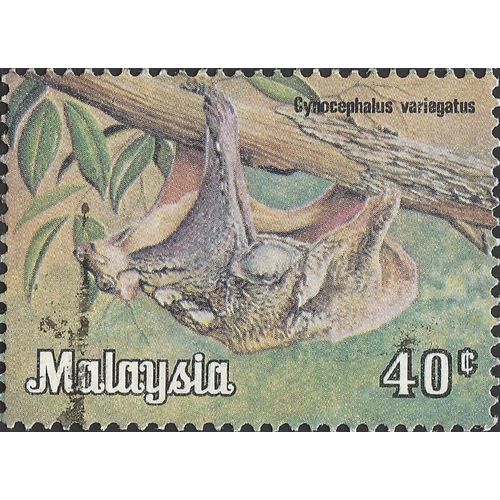 MALAYSIA, MAMMAL, Sunda flying lemur, green 1979, 40c