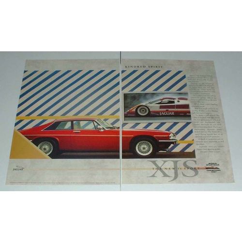 1987 Jaguar XJ-S 3.6 Coupe Car Ad - Kindred Spirit