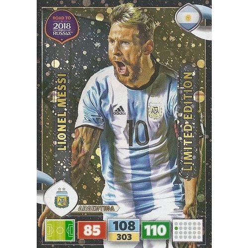 Adrenalyn XL Road to World Cup 2018: Limited Edition - Argentina, Messi