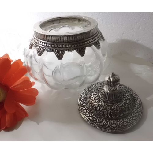 Bonboniere Bonbonglas 12x15cm Nostalgie Shabby Landhaus Vintage Vorratsglas fini