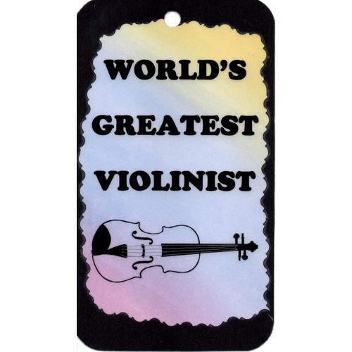 5027 World's Greatest Violinist Sign Magnet Music Band Choir Symphony Gift