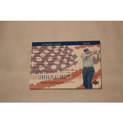 Raymond Floyd 2001 Upper Deck AMERICA'S BEST NO. RF-AB
