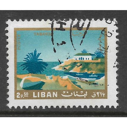 LEBANON 1966 TOURISM 2p.50 TABARJA SG 920 FINE USED#3