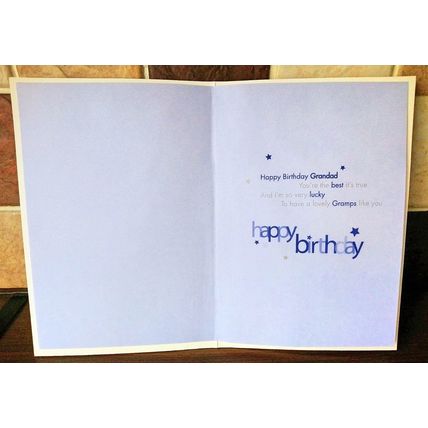 Grandad Birthday Card) 0014 - NEW IN - 2022