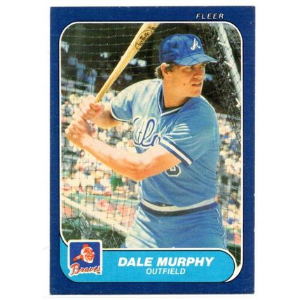 86 FLEER DALE MURPHY
