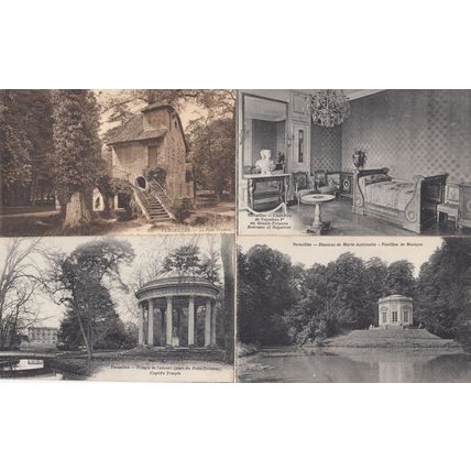 Versailles Marie Antoinette Cupids Temple Napoleons Bedroom 4x Old Postcard s