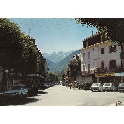 Luchon Philips Electrical Shop 1980s French Postcard