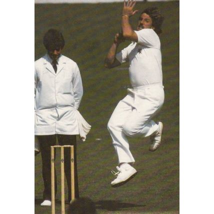 Ian Botham English Worcester Cricketer Cricket Postcard