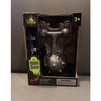 DISNEY PARKS HAUNTED MANSION LIGHT UP N SOUNDS DOOR KNOCKER~NEW~HALLOWEEN DECOR
