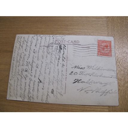1927 fr Real photo Postcard - The Choir, Exeter Cathedral - Devon