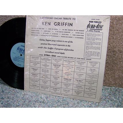 Ken Griffin, An Organ Tribute to