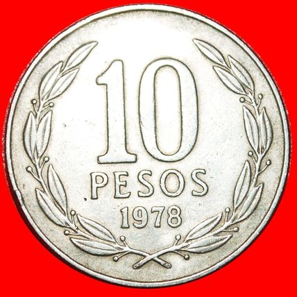 ANGEL 1973 (1976-1980): CHILE ★ 10 PESOS 1978! ★LOW START★NO RESERVE