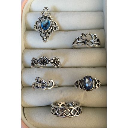 Knuckle Rings, Toe Rings Grab Bag of 6 #428 USA Seller