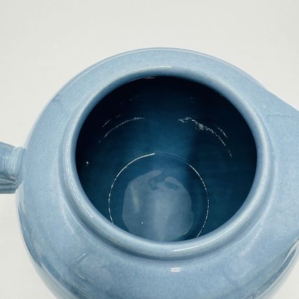 Fiesta Ware Periwinkle Teapot Bue Fiesta Teapot 5 Cup Vintage 7in Retro