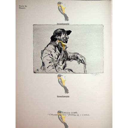 Les Papiers De Cleonthe & L'Homme Au Baton, Book Illustration (Print), 1930