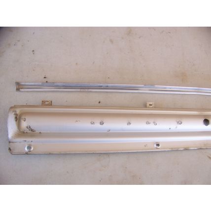 1968 PLYMOUTH FURY III TRUNK LID FINISH PANEL OEM W/ TRIM