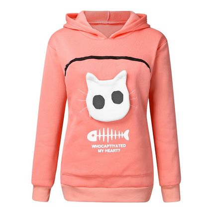 Cat Dog Carrier Hoodie Pet Pouch Sweatshirt Wamer Ideal for outdoor adventures