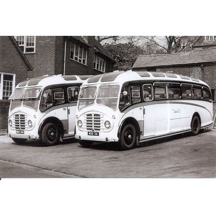 Black & White Photograph of Tillings Transport (BTC) Ltd. - MXB 741
