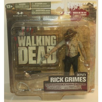 2012 McFarlane Toys The Walking Dead Deputy Rick Grimes - Sealed