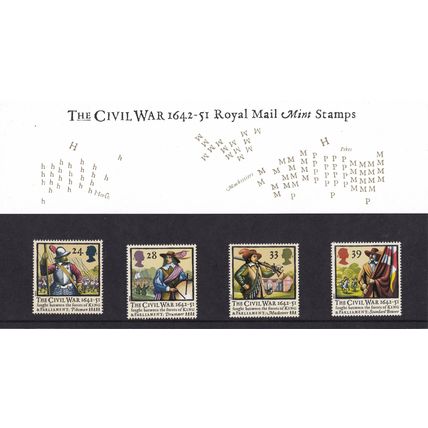 GB 1992 Presentation Pack No. 228 - The Civil War UMM