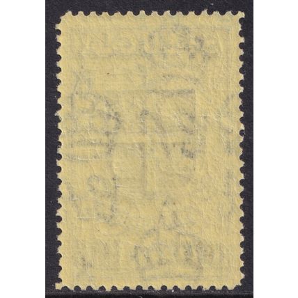 St Lucia KGVI 1938-48 10s Black Yellow Device SG138 Mint MNH