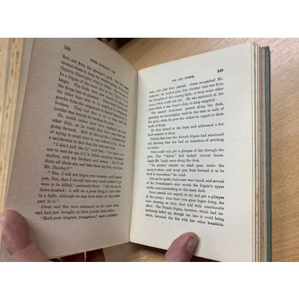 RARE* c1928 W H G KINGSTON "OWEN HARTLEY" FICTION ANTIQUE HARDBACK BOOK (P4)