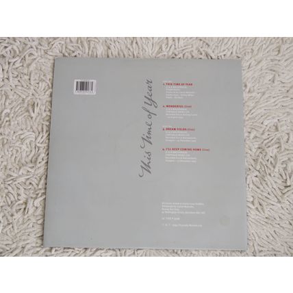 RUNRIG, THIS TIME OF YEAR 12" VINYL SINGLE. POSTER SLEEVE
