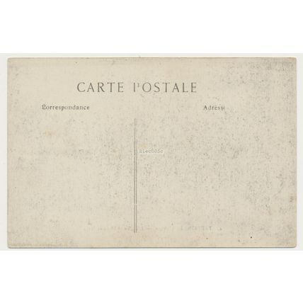 Flesselles Somme L'Église Chœur et Nef France early 20th C. RPPC Pot Gavois 4