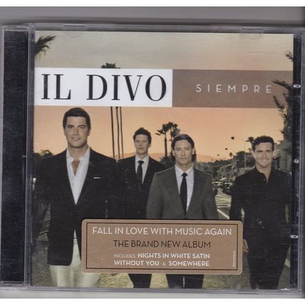 Il Divo : Siempre. (2006) CD Album